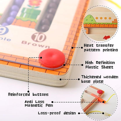 MagniPlay Colors and Numbers Maze